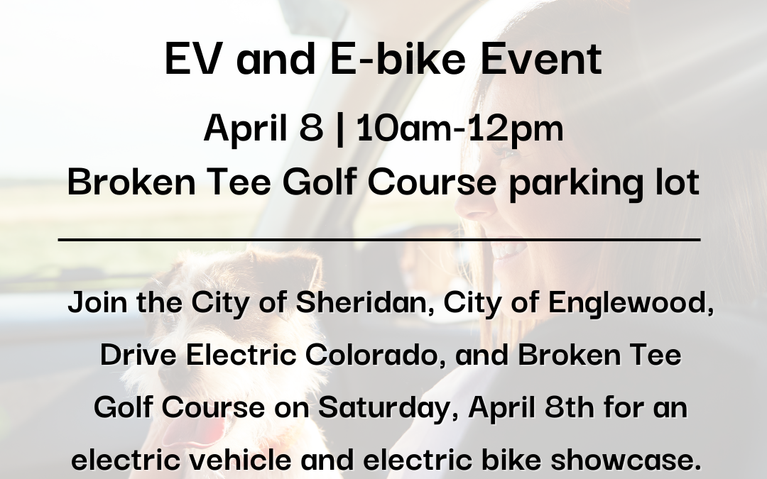 Sheridan Earth Month EV Ride and Drive