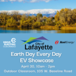 City of Lafayette Earth Day Everyday EV Showcase Media Advisory